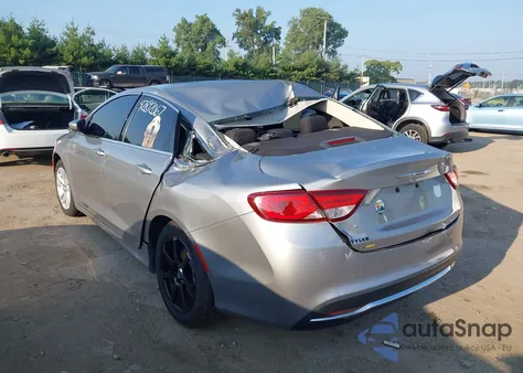 2015 Chrysler 200 Limited z USA, uszkodzony, nr VIN 1C3CCCAB6FN575144